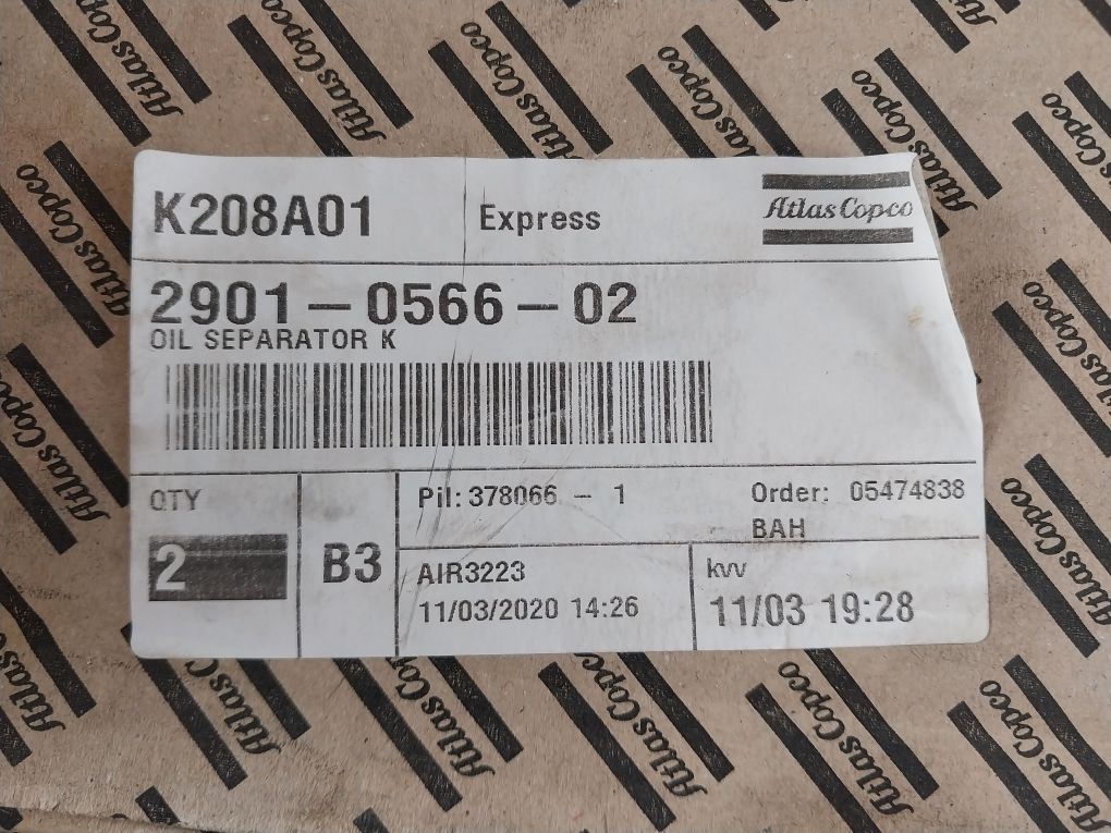 Atlas Copco 2901-0566-02 Air Oil Separator Kit