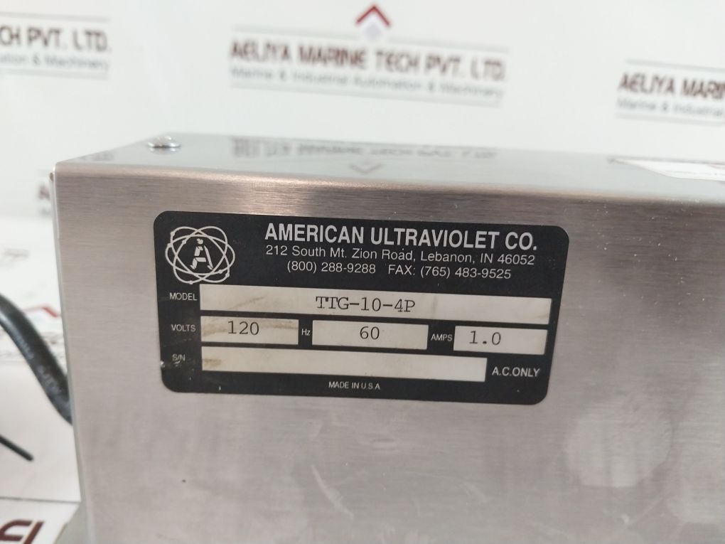 American Ultraviolet Ttg-10-4P Tube Guard