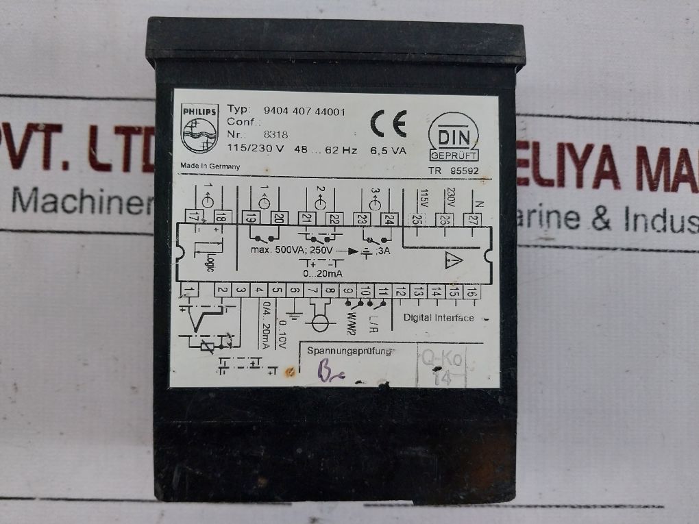 Philips Ks 40 Temperature Controller 9404 407 44001