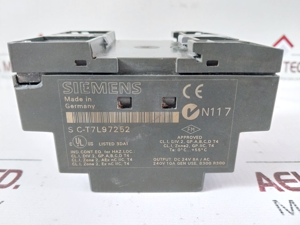 Siemens 6Ed1 052-1Md00-0Ba5 Power Logic Module Dc 12/24V