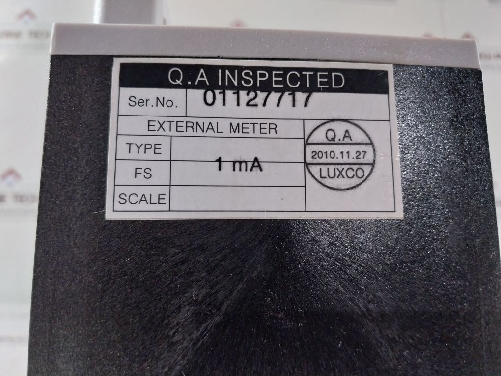 Luxco Sbag-102 Grounding Resistance Monitor Ac 110V