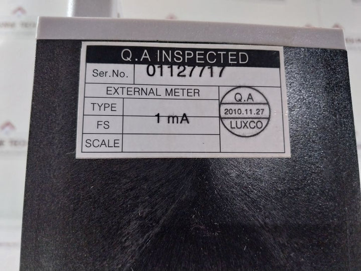 Luxco Sbag-102 Grounding Resistance Monitor Ac 110V