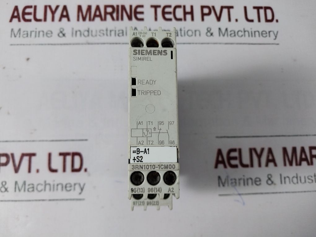 Siemens 3Rn1010-1Cm00 Motor Protection Relay 220-240V Ac 