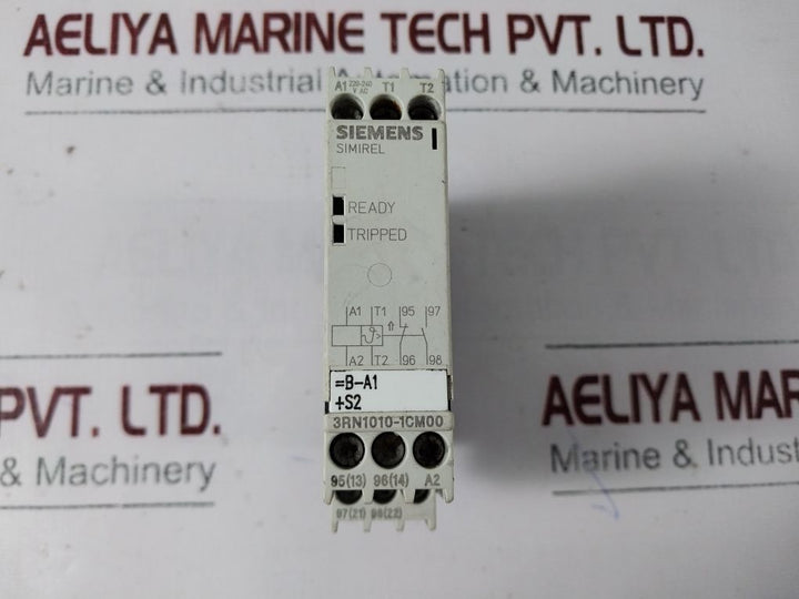 Siemens 3Rn1010-1Cm00 Motor Protection Relay 220-240V Ac 