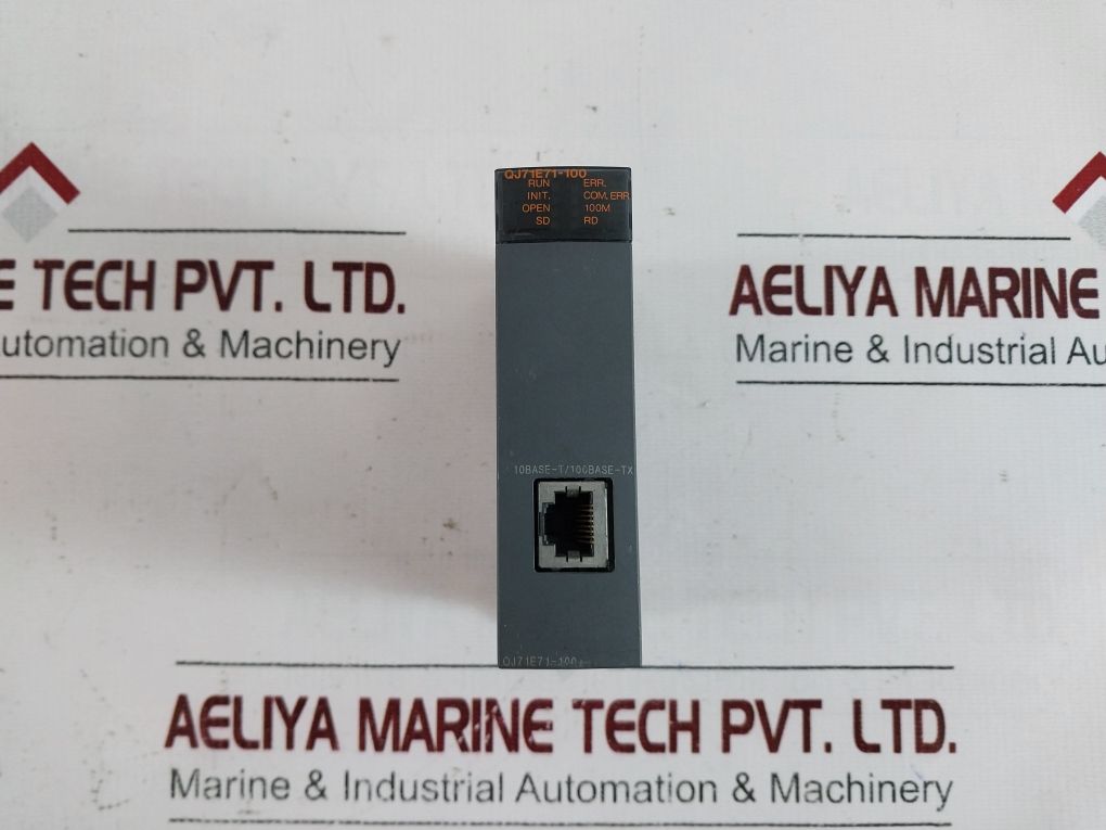 Mitsubishi Qj71E71-100 Ethernet I/F Unit Free Shipping