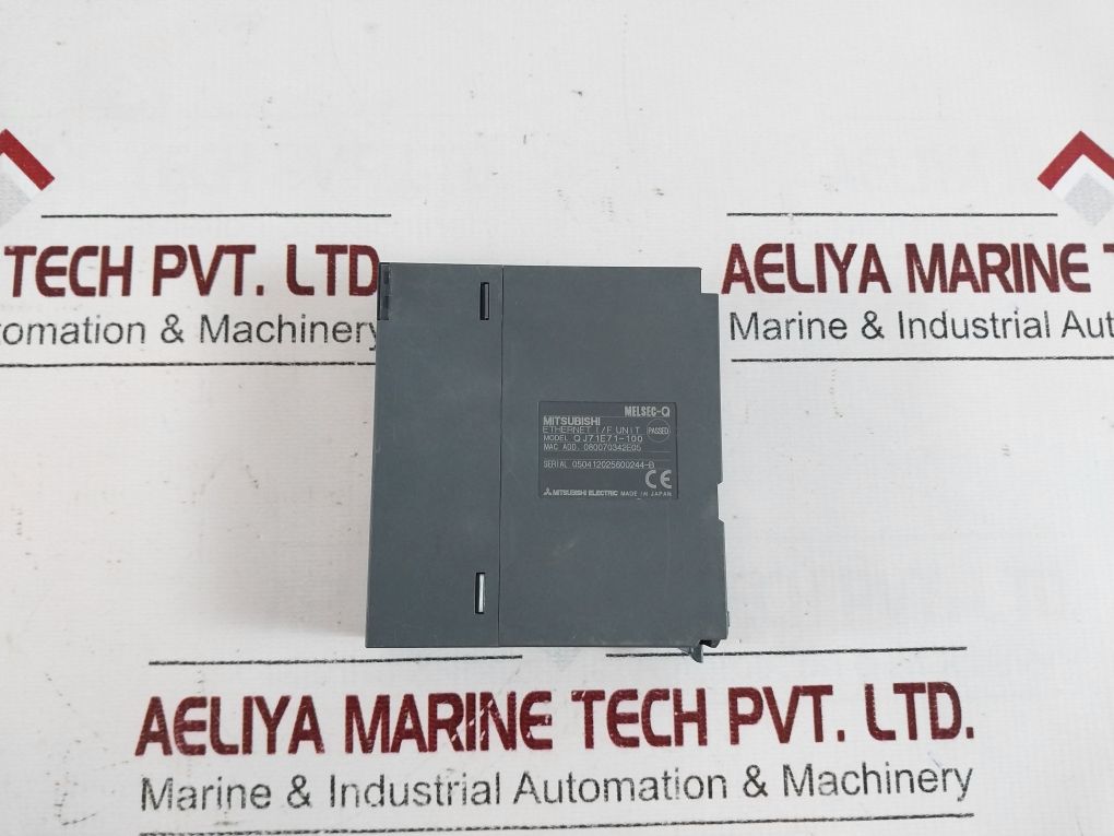 Mitsubishi Qj71E71-100 Ethernet I/F Unit Free Shipping