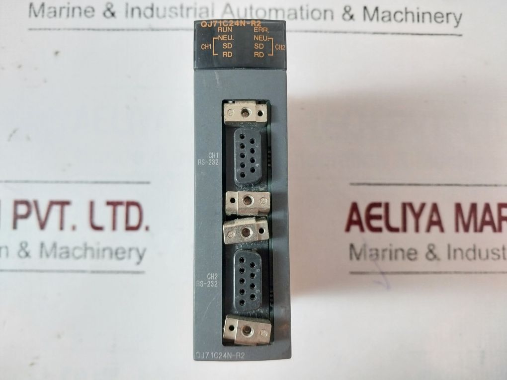 Mitsubishi Electric Qj71C24N-r2 Melsec-q Rs-232 Unit