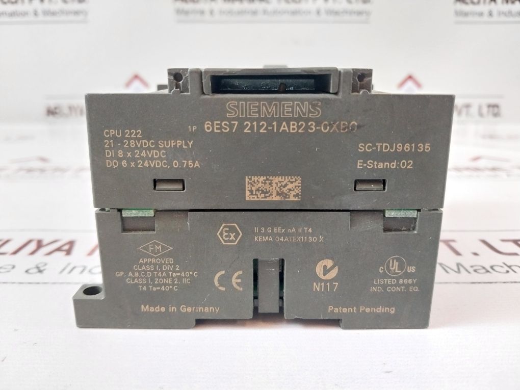Siemens 6Es7 212-1Ab23-0Xb0 Plc Module Simatic S7-200 