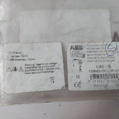 Lot Of 5X Abb Ca5-10 Auxiliary Contact Block 1Sbn010010R1010 