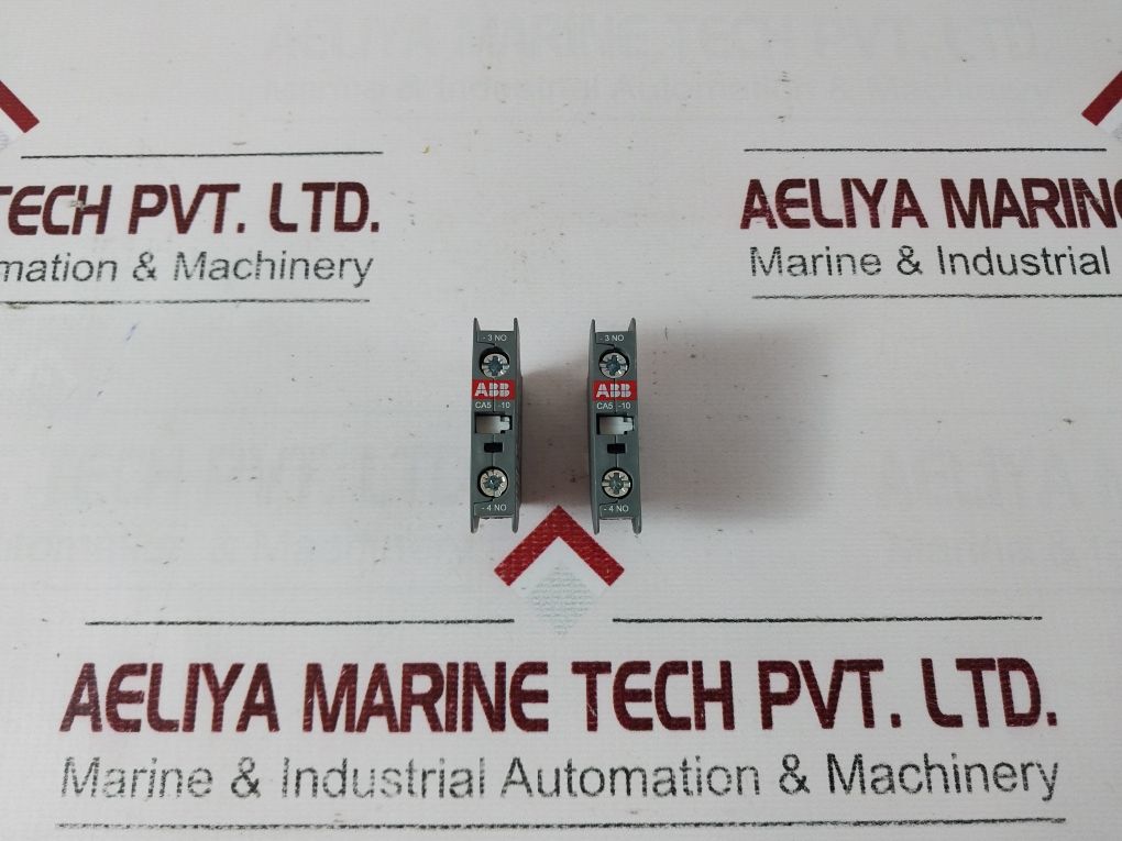 Lot Of 5X Abb Ca5-10 Auxiliary Contact Block 1Sbn010010R1010 