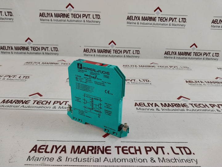 Pepperl+Fuchs Z787 Safe Snap Barrier Safety Relay Module 71816