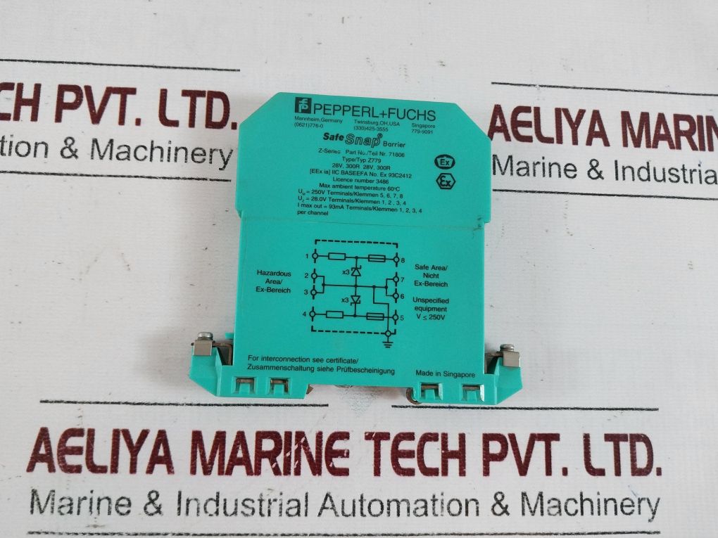 Pepperl+Fuchs Z779 Safe Snap Barrier 71806