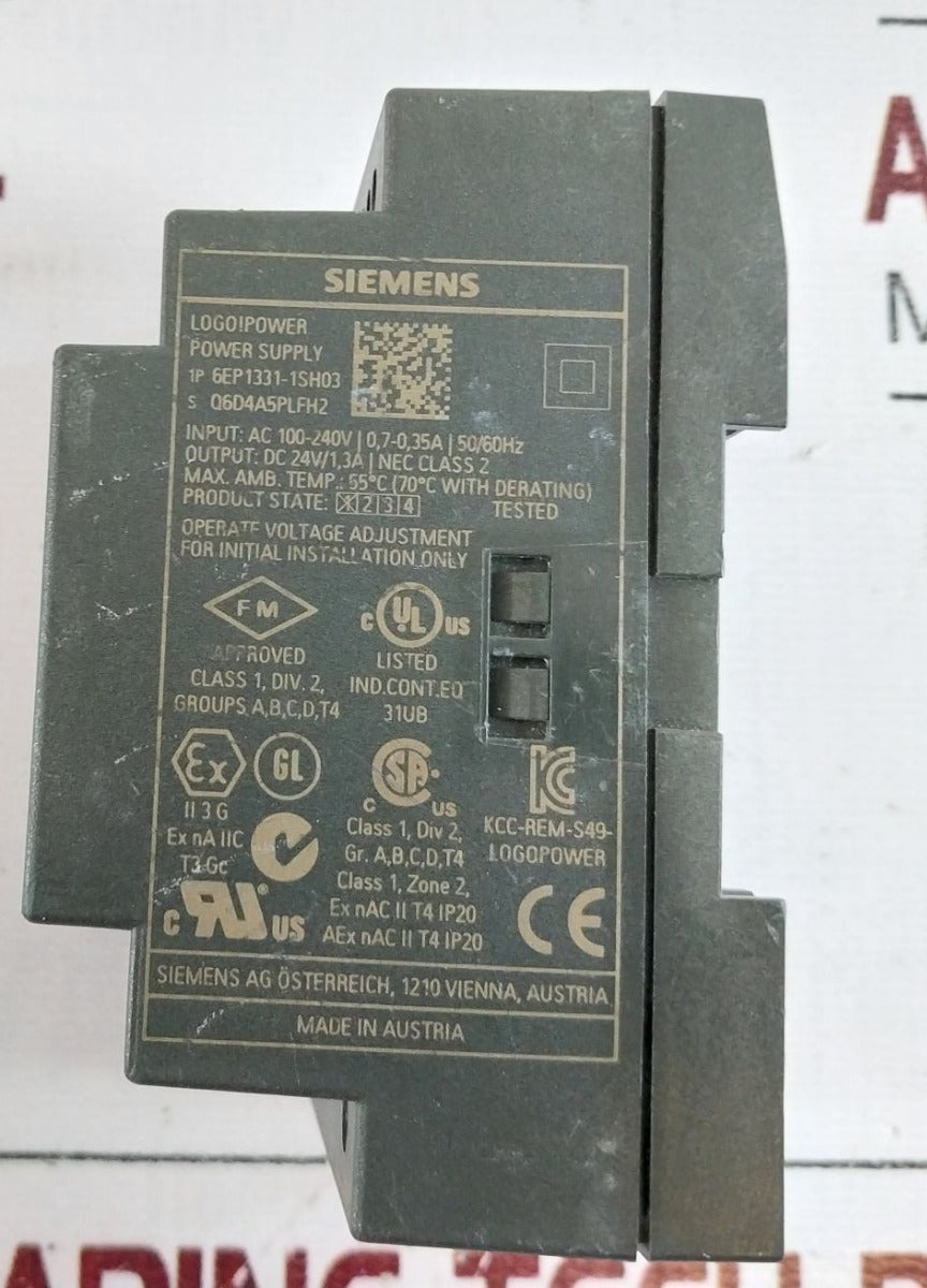 Siemens 6Ep1331-1Sh03 Power Supply