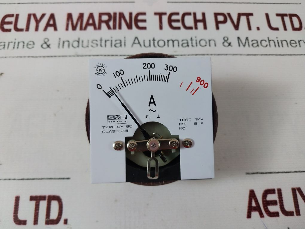 Sam Young Sy-60 Ammeter 0-300/900 A~