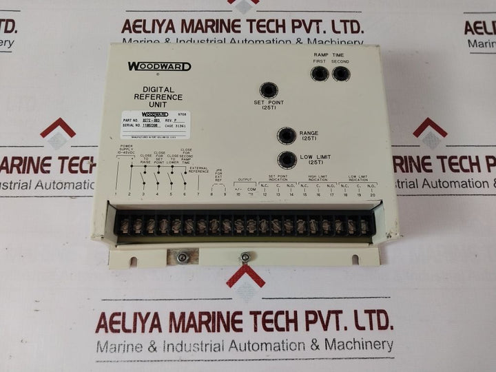 Woodward 8272-683 Digital Reference Unit Rev. P