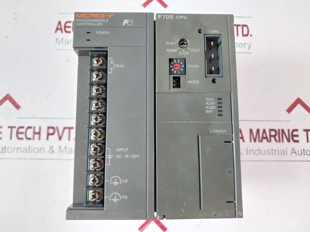 Fuji Electric Micrex-f Nc1P-s0Zlz602 Processor Module With F70S Cpu