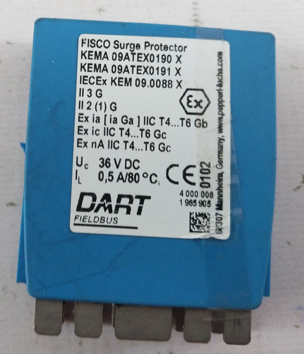 Pepperl+Fuchs Dp-lbf-i1.36.De Fisco Surge Protector 211099 