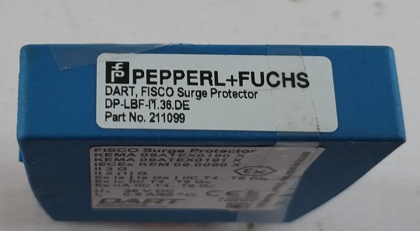 Pepperl+Fuchs Dp-lbf-i1.36.De Fisco Surge Protector 211099 