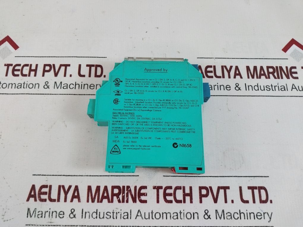 Pepperl+fuchs Kfa5-sr2-ex2.W Safety Barrier Switch Amplifier 103370S