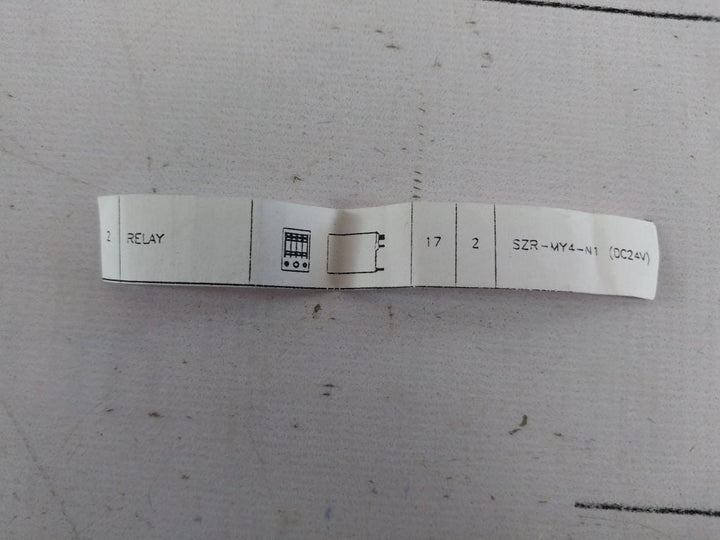 Honeywell Szr-my4-n1 Relay Dc24V 