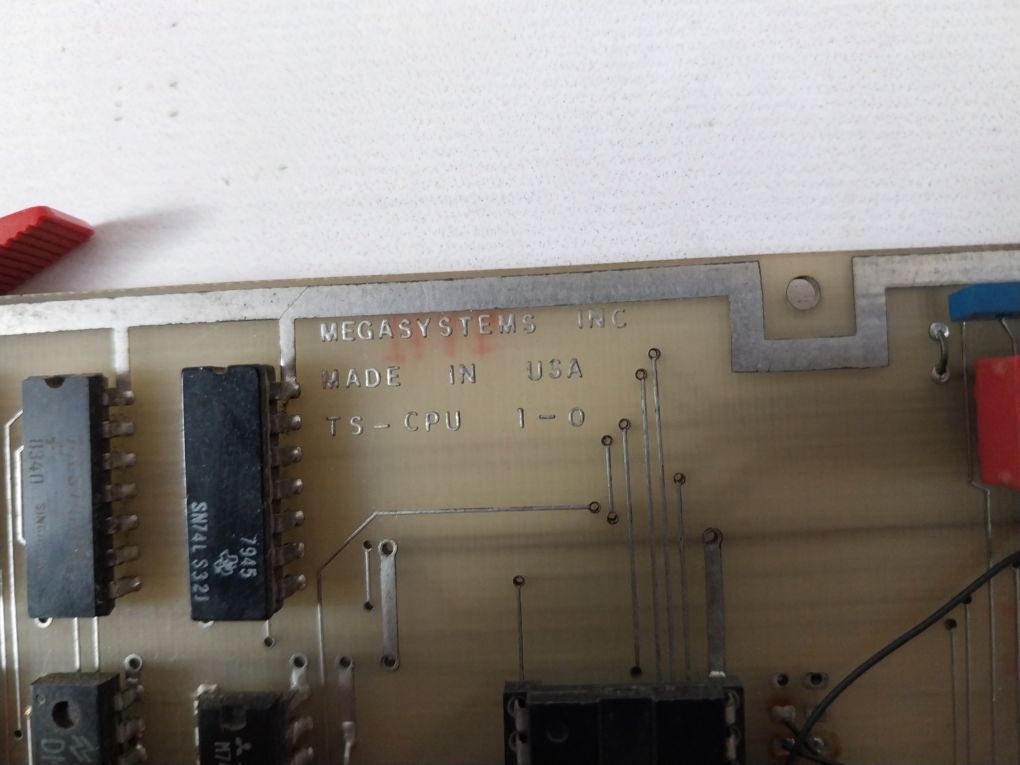 Mega Systems Ts-cpu Pcb
