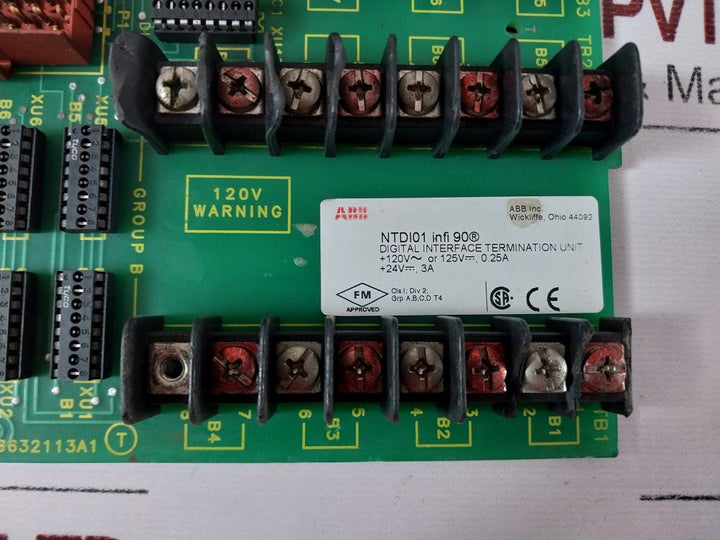 Abb Ntdi01 Infi 90 Digital Interface Termination Unit