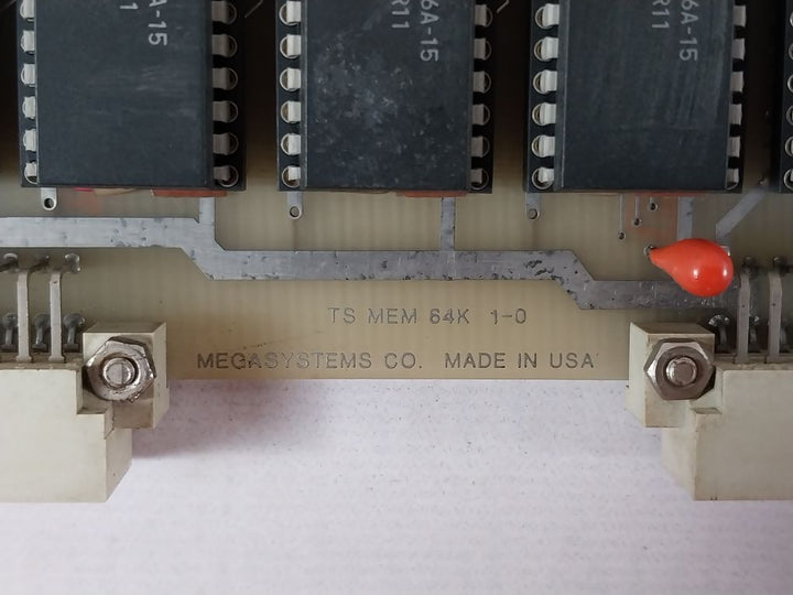 Mega Systems Ts Mem 64K Static Ram Board 
