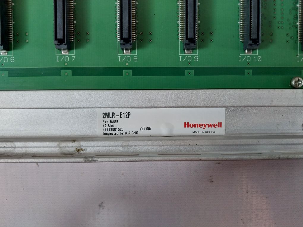 Honeywell 2Mlr-e12P 12 Slot Extension Base Programmable Logic Controller Ver 5.1
