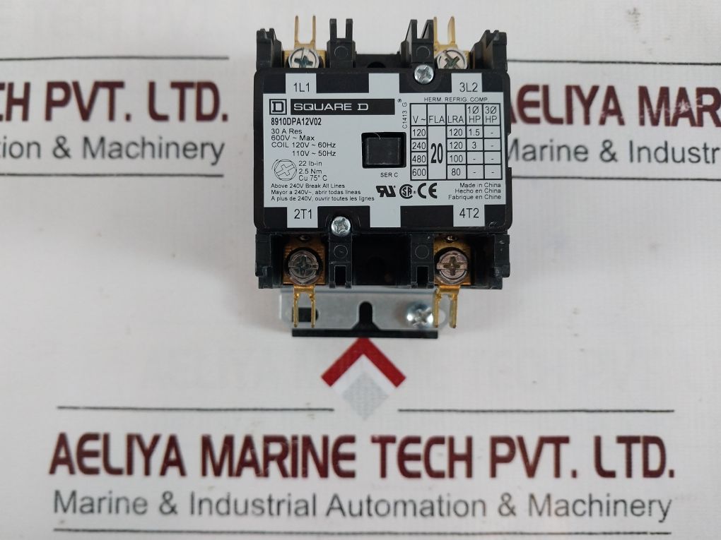 Square D 8910Dpa12V02 Contactor 0307514