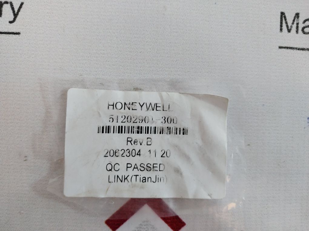 Honeywell 51202901-300 Rev. B Harness Connector