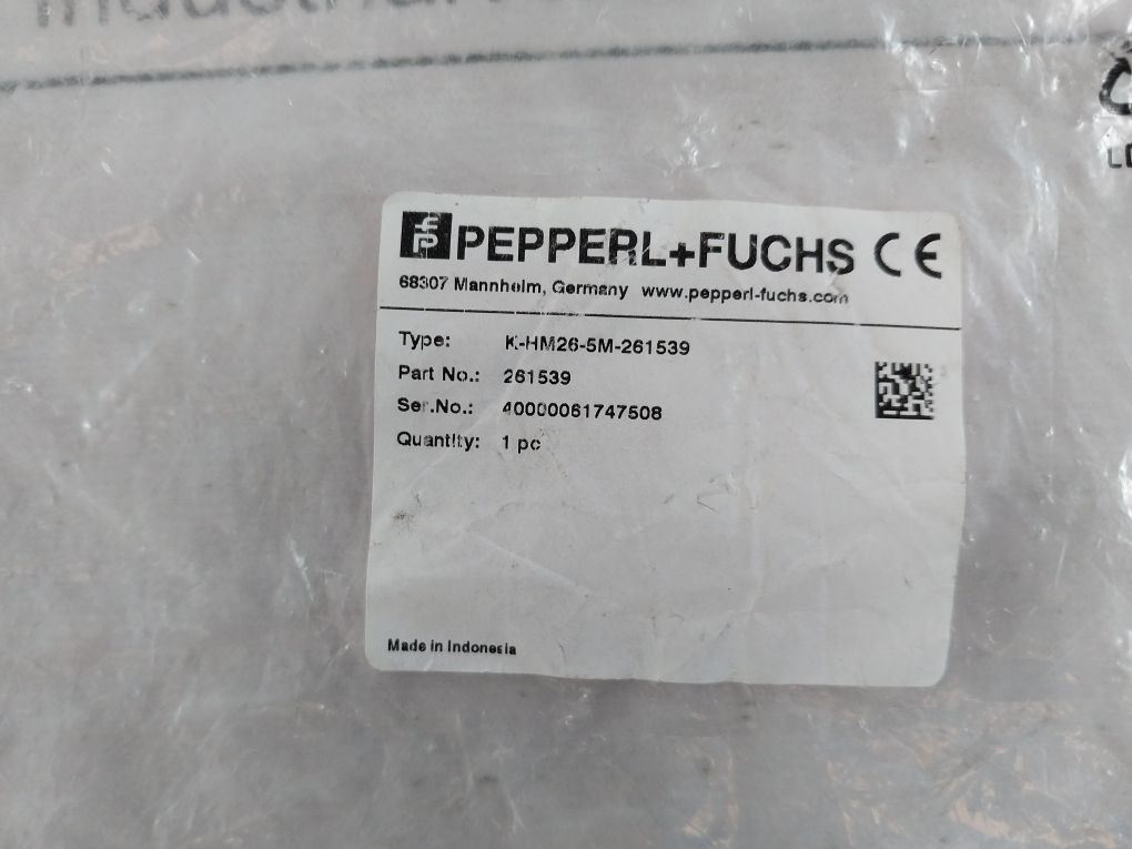 Pepperl+Fuchs K-hm26-5M-261539 Hart Connection Cable With Connectors 261539