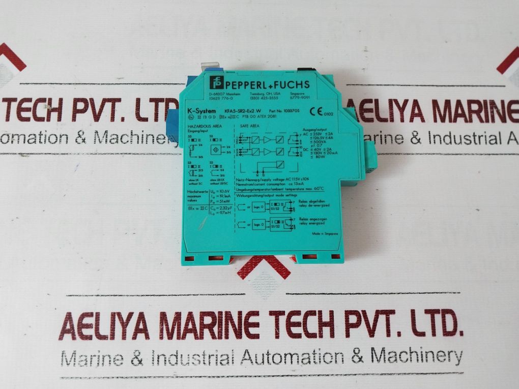 Pepperl+Fuchs Kfa5-sr2-ex2.W Safety Barrier Switch Amplifier