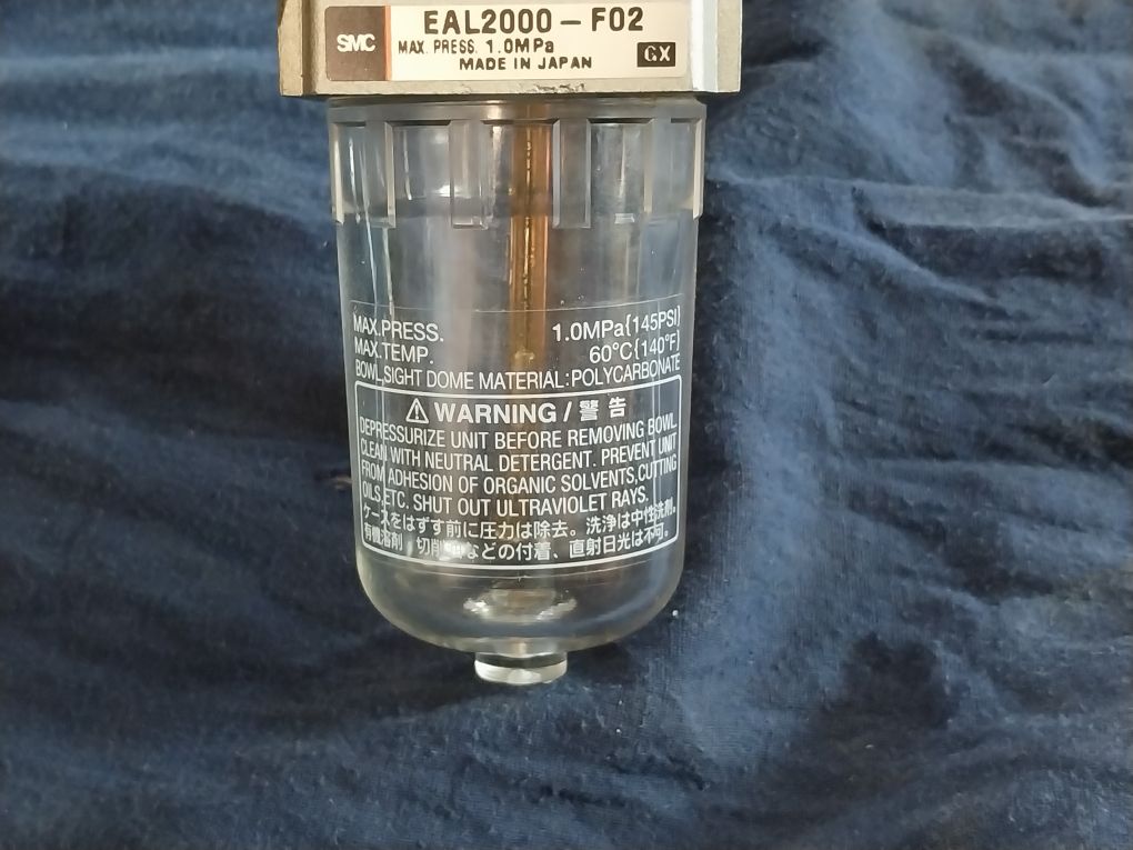 Smc Eal2000-f02 Pneumatic Lubricator