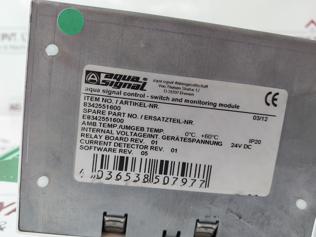 Aqua Signal 8342551600 Control-switch And Monitoring Module