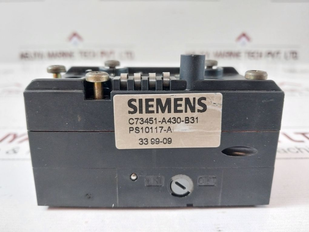 Siemens C73451-a430-b31 Pneumatic Block