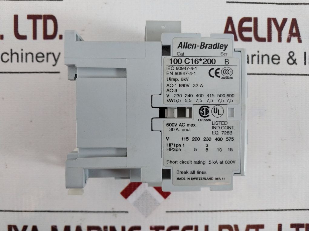 Allen-bradley 100-c16*200 Contactor