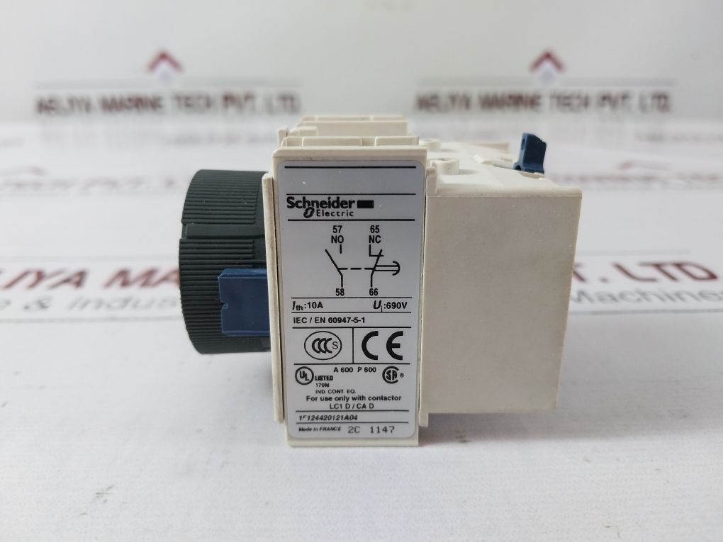 Schneider Electric Ladr2 Time Delay Block 0.1-30S 