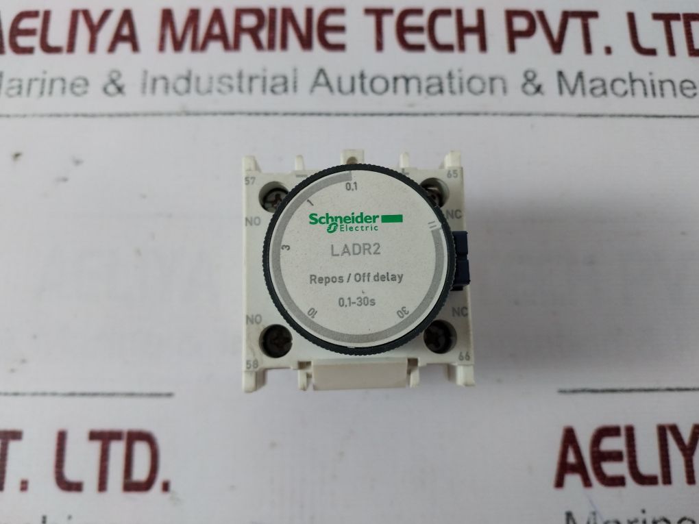 Schneider Electric Ladr2 Time Delay Block 0.1-30S 