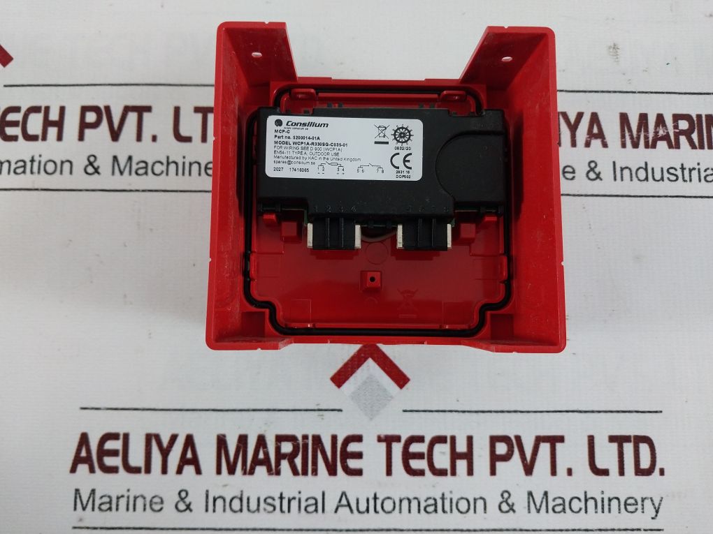 Consilium Salwico/Kac 5200014-01A Manual Call Point Wcp1A-r330Sg-c035-01