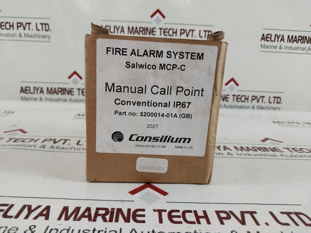 Consilium Salwico/Kac 5200014-01A Manual Call Point Wcp1A-r330Sg-c035-01