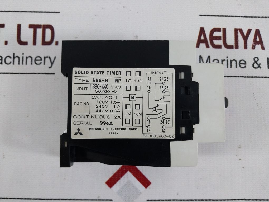 Mitsubishi Electric Srs-h Np Solid State Timer
