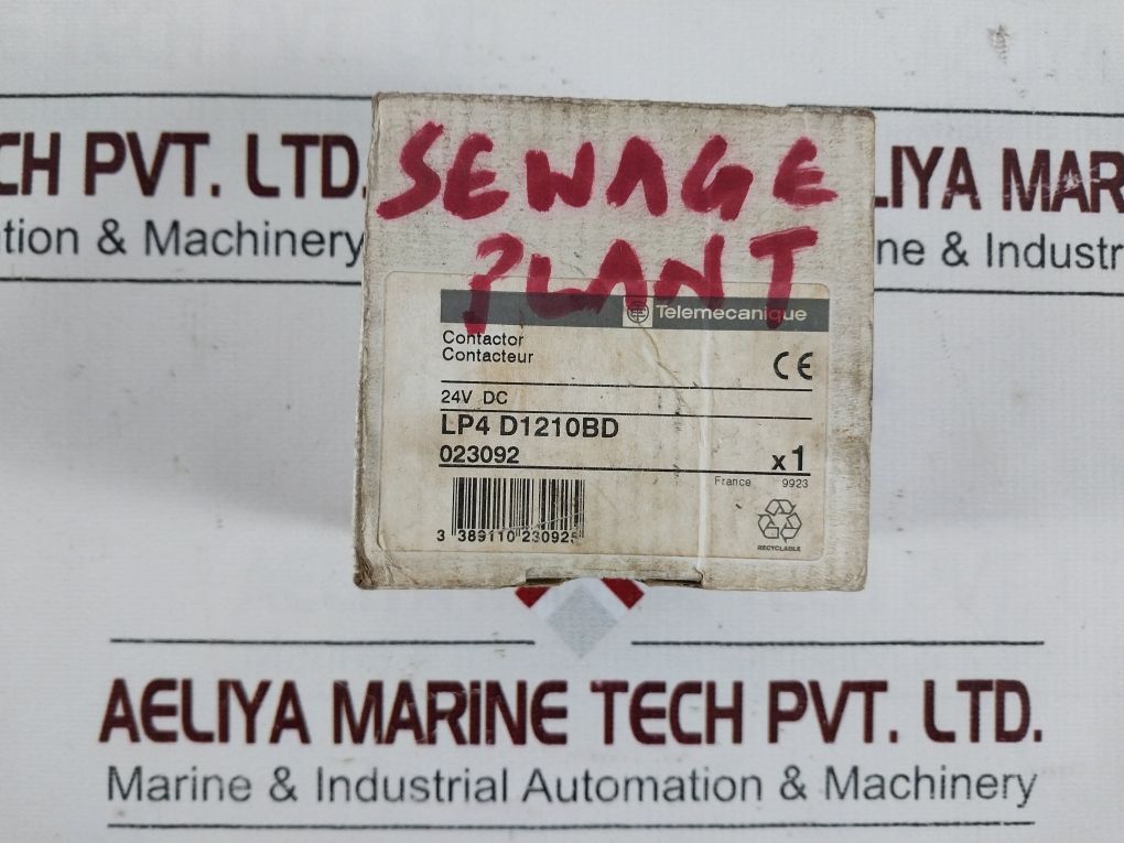Telemecanique Lp4 D1210Bd Contactor