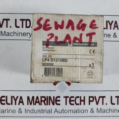 Telemecanique Lp4 D1210Bd Contactor