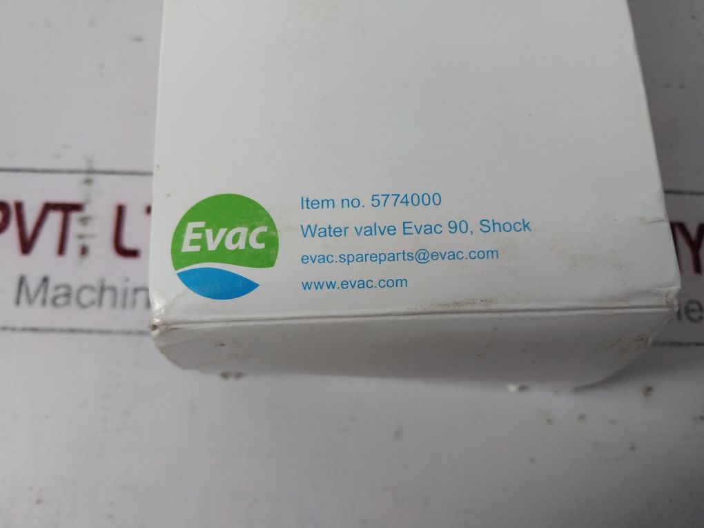Evac 5774000 Water Valve 