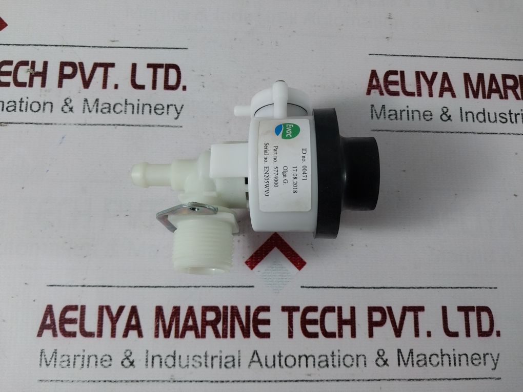 Evac 5774000 Water Valve 