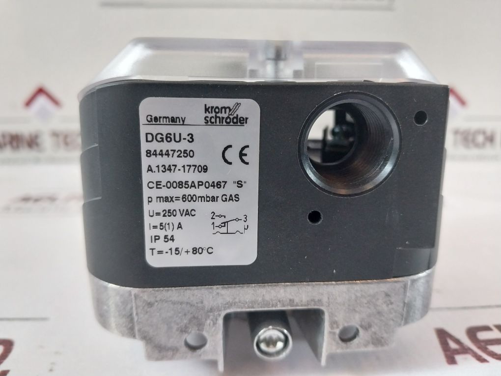 Krom Schroder Dg6U-3 Gas Pressure Switch