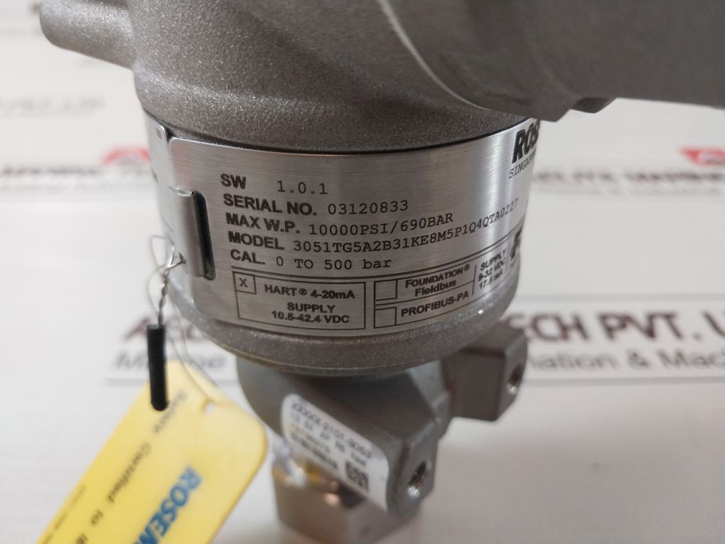 Rosemount 3051Tg5A2B31Ke8M5P1Q4Qta0227 Pressure Transmitter Set