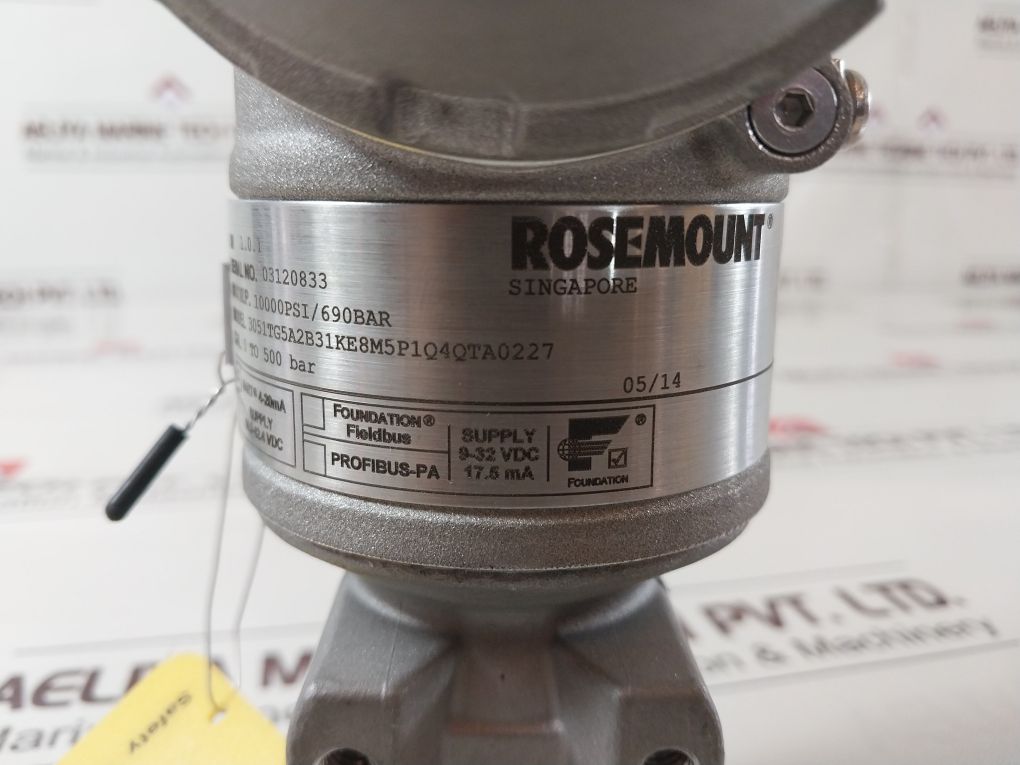 Rosemount 3051Tg5A2B31Ke8M5P1Q4Qta0227 Pressure Transmitter Set