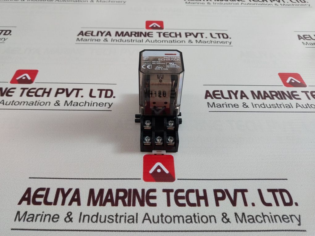 Schrack Rm732615 Relay With Rm78705 Socket