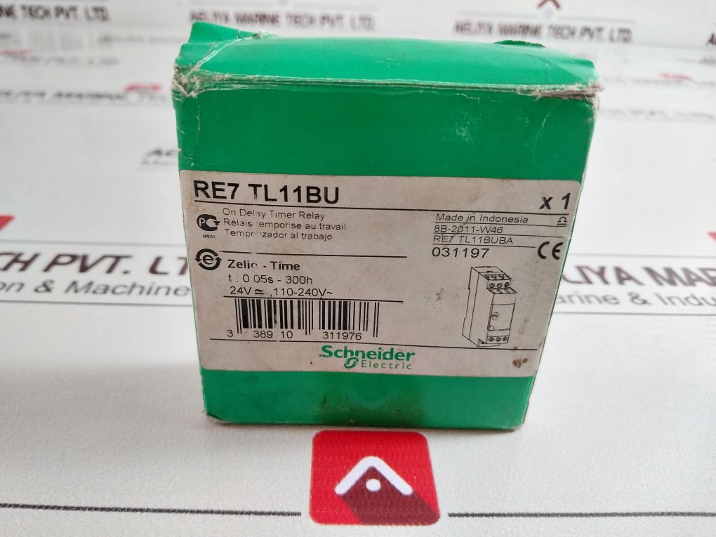 Schneider Electric Re7Tl11Bu On Delay Time Relay